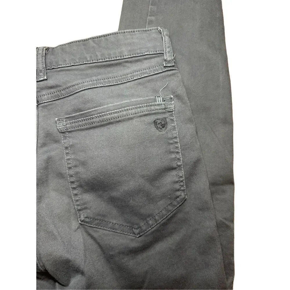 Kuhl Womens gray mid-rise skinny‎ jeans sz 4